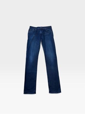 Ag Adriano Goldschmied Men’s Dark Blue Straight Jeans